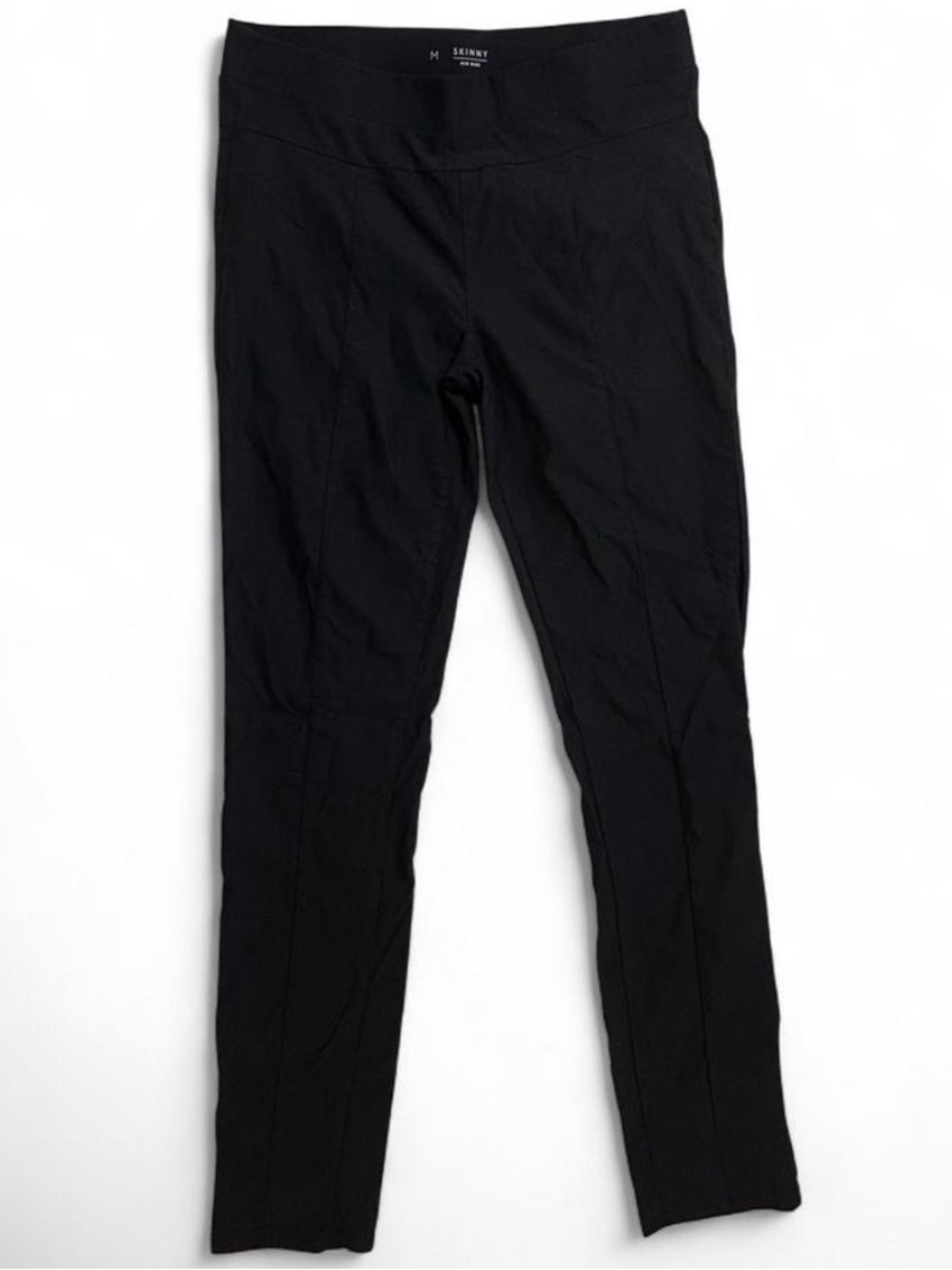 Simply Vera Vera Wang Black Skinny Mid Rise Ponte Pants Medium